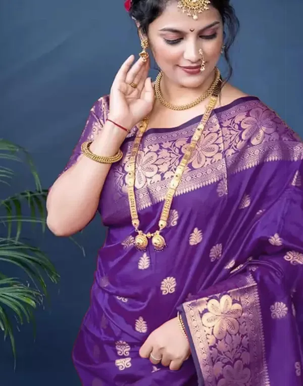 Purple_Banarasi_Silk_Saree_For_Women