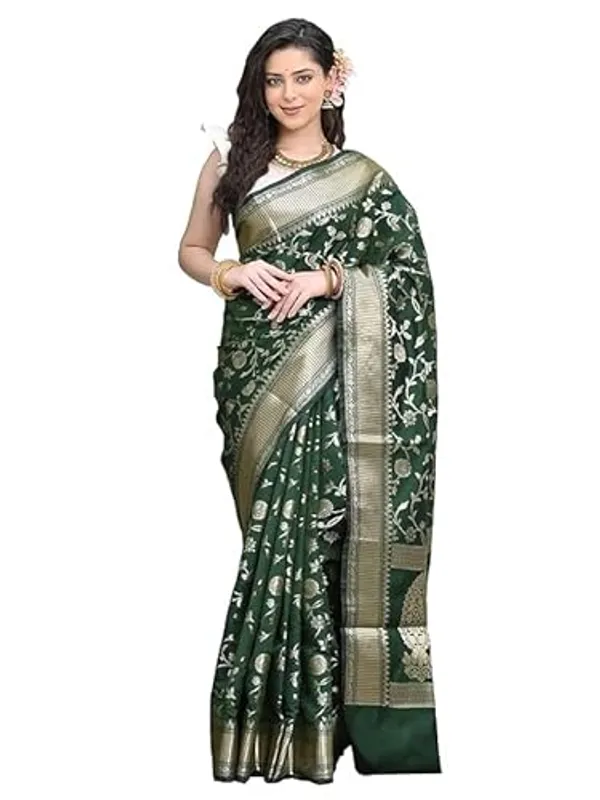 Green_Banarasi_Silk_Saree_For_Women