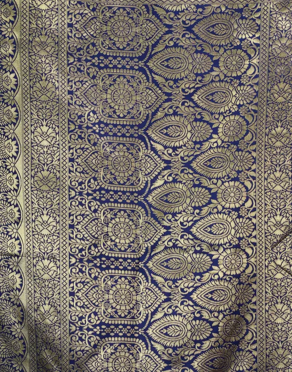 Navy_Blue_Woven_Saree_For_Women