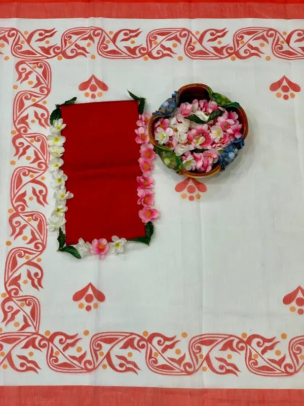 White_Traditional_Printed_Pooja_Altar_Cloth