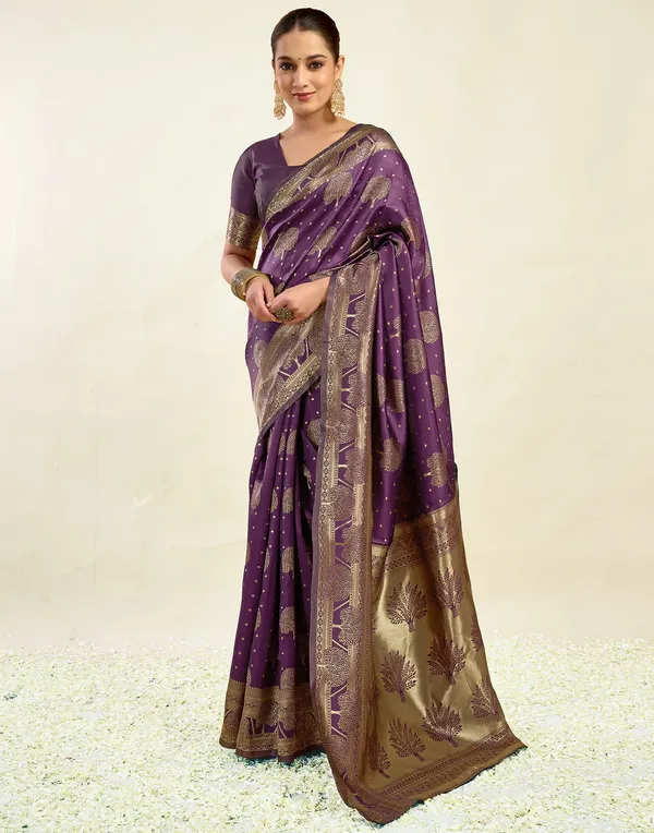 Purple_Woven_Ethnic_Saree_For_Women