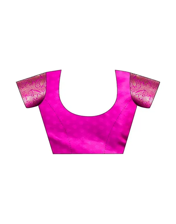 Pink_Woven_Zari_Saree_For_Women