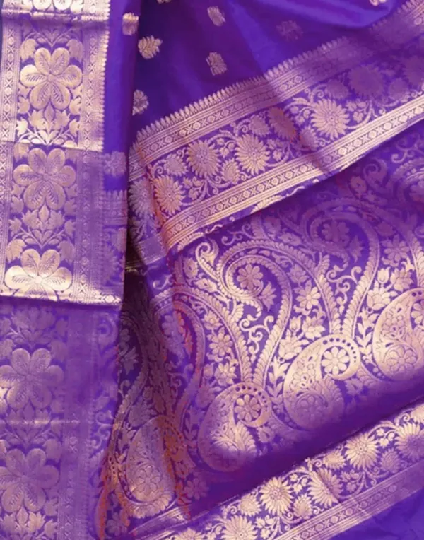 Purple_Banarasi_Silk_Saree_For_Women