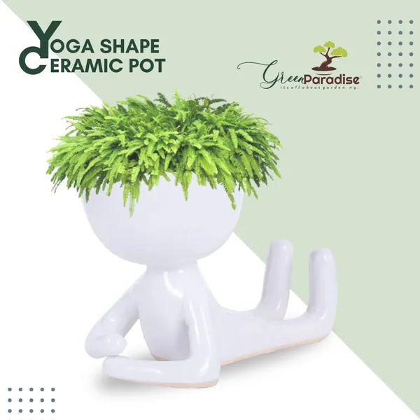 Green_Paradise_Yoga_Shaped_Beautiful_Ceramic_Pot_Default_Title