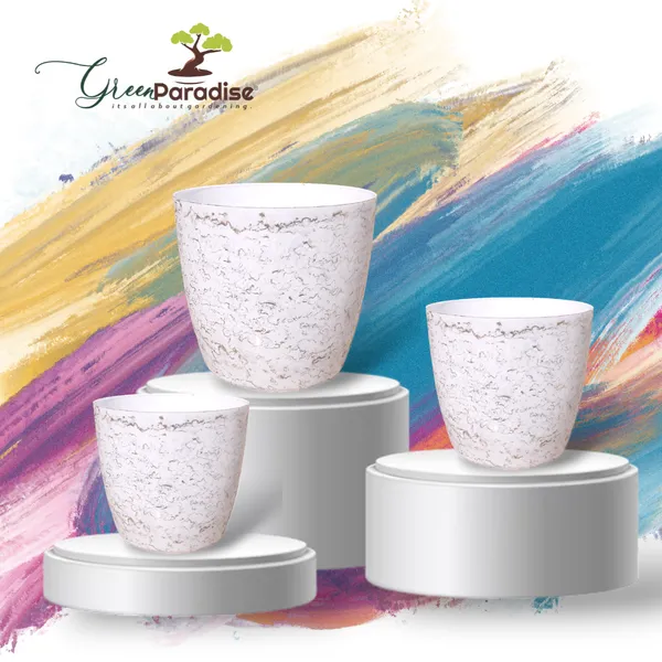 Green_Paradise_White_Glossy_Pots_With_Beautiful_Prints_19_Cm_Pot_Set_Of_3_Default_Title