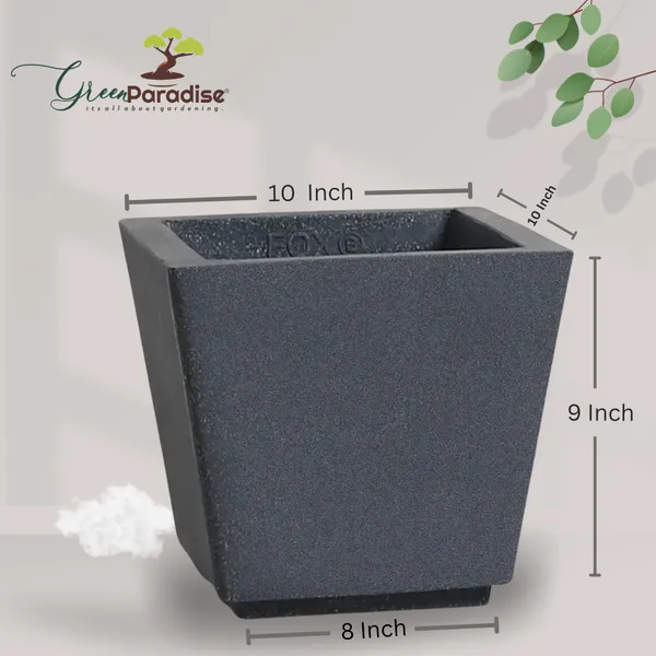 Green_Paradise_Square_Roto_Molded_High_Qaulity_Premium_Planter_Dark_Gray