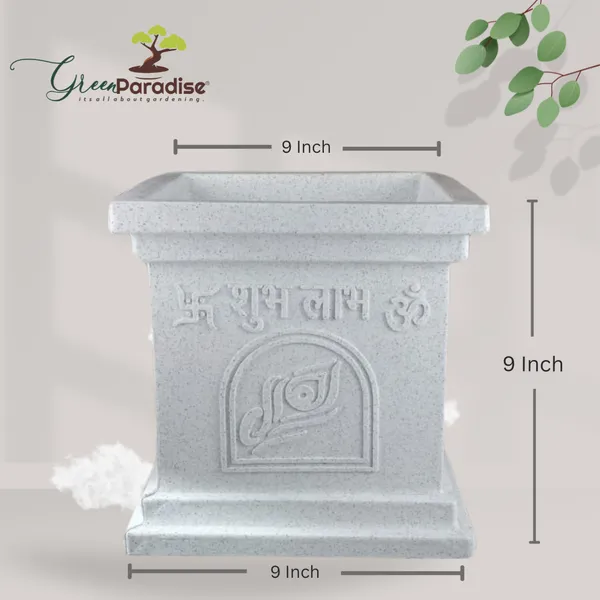 Green_Paradise_Tulsi_Roto_Molded_High_Qaulity_Premium_Planter_White