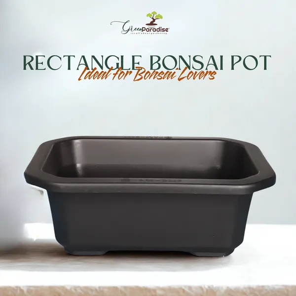 Green_Paradise_Premium_Black_Rectangular_Bonsai_Pot_Durable_Plastic_21cm_Pot_Single