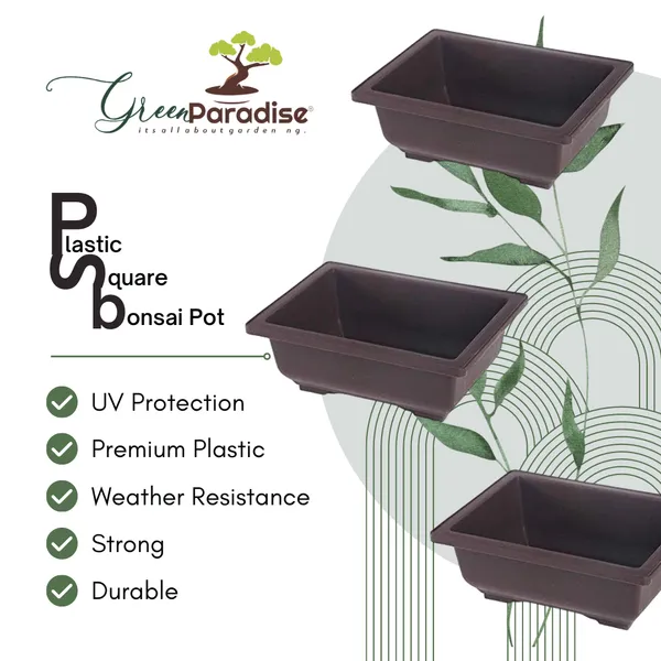 Green_Paradise_Bonsai_Training_Pots_Rectangle_14_Cm_Brown_Plastic_Bonsai_Pots_Ideal_For_Mame_And_Shohin_Bonsai_Training_3