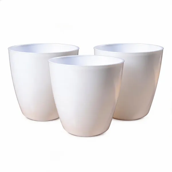 Premium_Glossy_Plastic_Pots_Pack_Of_3_White
