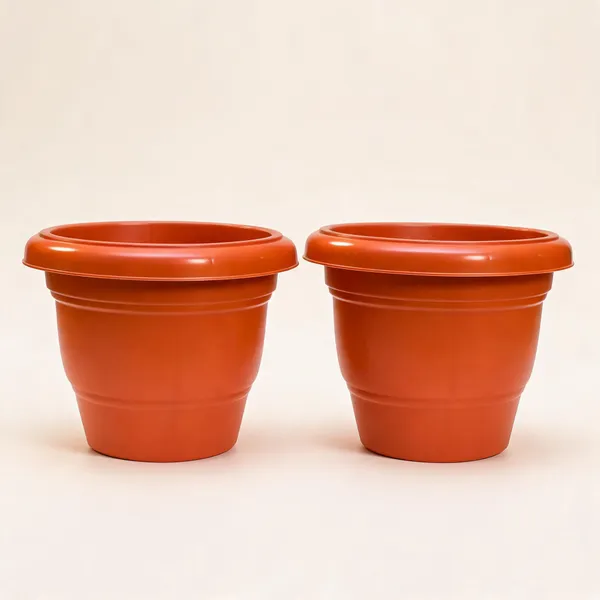 Hi_Quality_Premium_Plastic_Pot_Terracotta_Colour_Pack_Of_3_-_Pack_Of_2