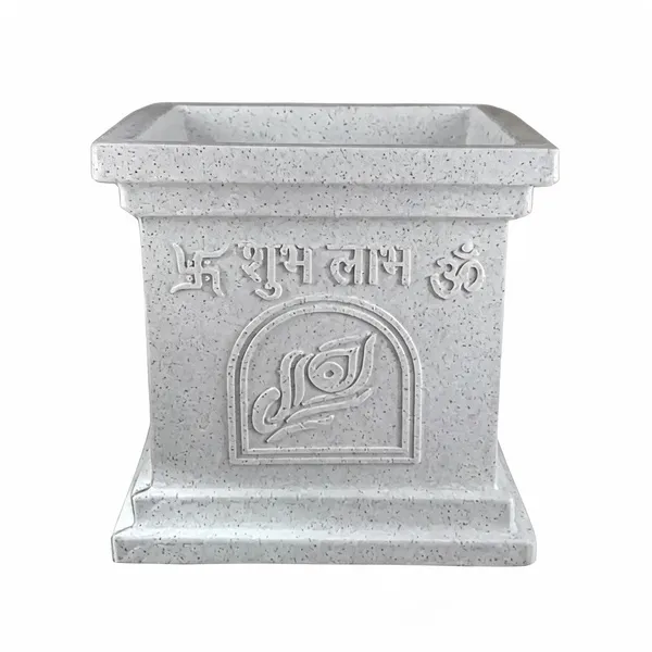 Tulsi_Roto_Molded_High_Quality_Premium_Planter_White