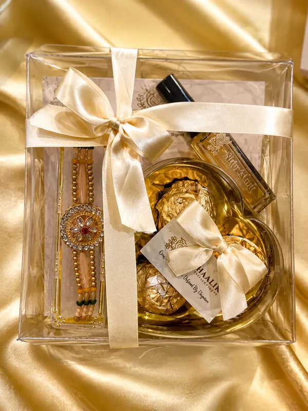 Shaalik_Rakhi_Essential_Hamper_Handmade_Rakhi_Chocolates_Perfume