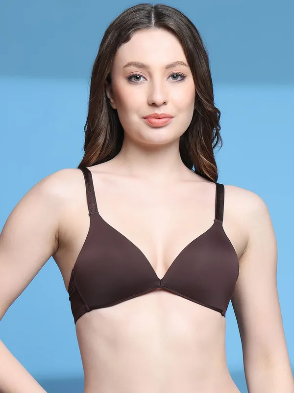 Pretty_Secret_Lightly_Padded_Every_Day_Plunge_Bra_Women_Plunge_Lightly_Padded_Bra_(Brown)