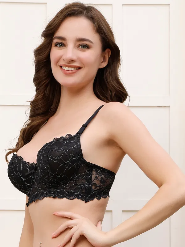Pretty_Secret_Underwire_Lightly_Padded_Lace_T-Shirt_Bra_Women_T-Shirt_Lightly_Padded_Bra_(Black)