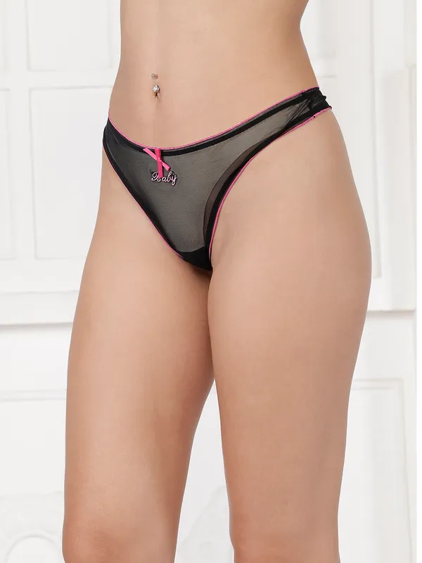 Pretty_Secret_Women_Thong_Black_Panty