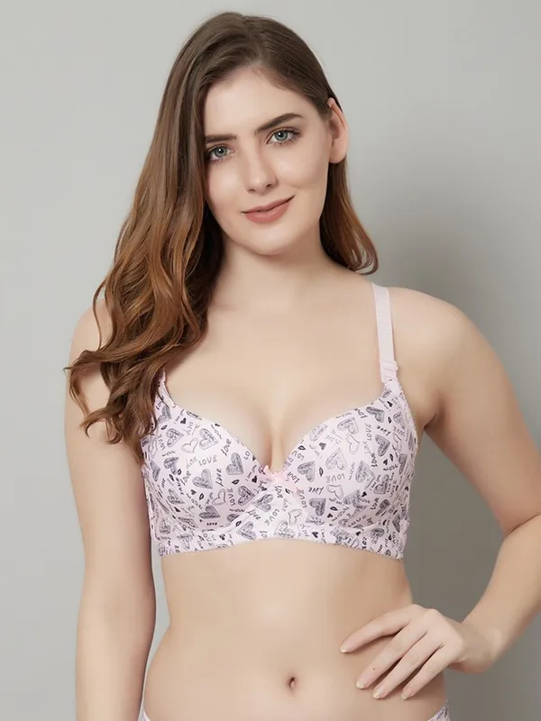 PrettySecret_Beautiful_Love_Print_Lighty_Padded_T-Shirt_Bra