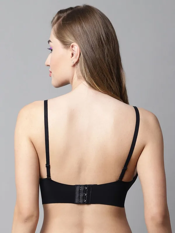 PrettySecret_Black_Lace_Plunge_Padded_Bralette