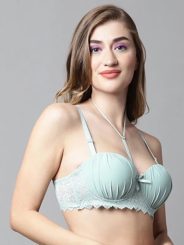 PrettySecret_Green_Lace_Cage-Style_Balconette_Bra