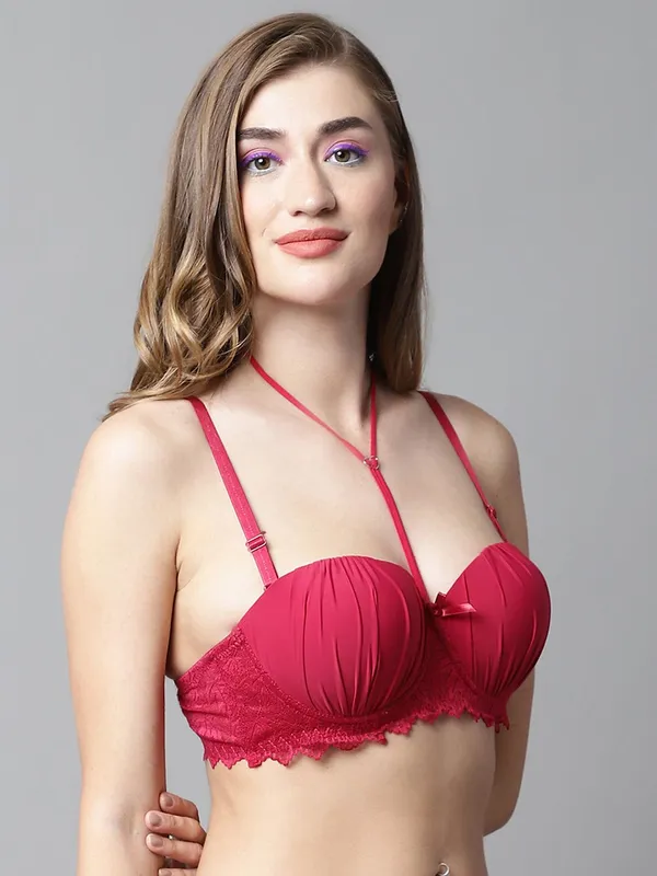 PrettySecret_Red_Lace_Cage-Style_Balconette_Bra