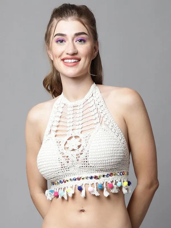 PrettySecret_Handmade_Cotton_Crochet_Bralette_Bikini_top_Beach_Knit_Bralette