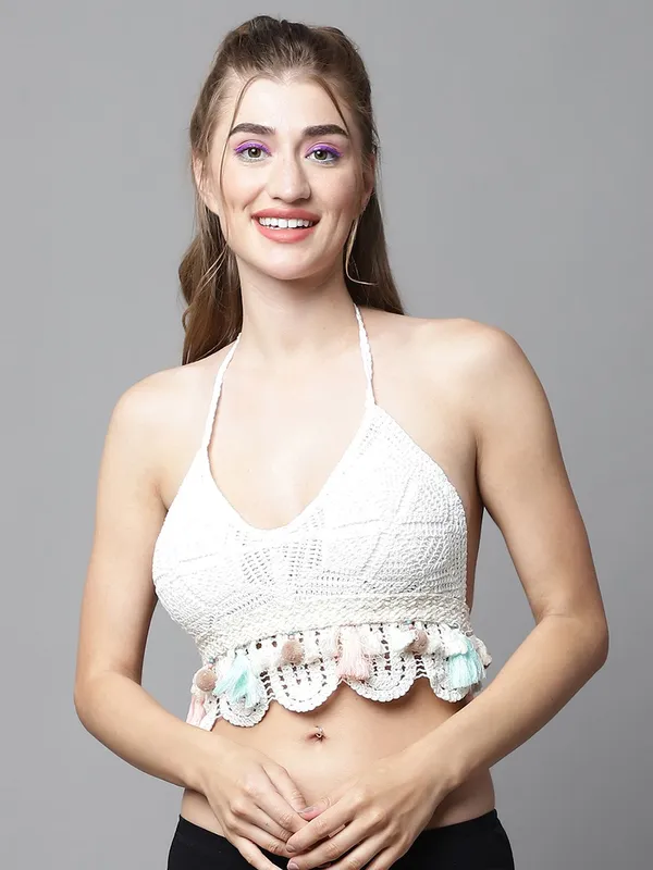 PrettySecret_Handmade_Cotton_Crochet_Bralette_Bikini_top_Beach_Knit_Bralette