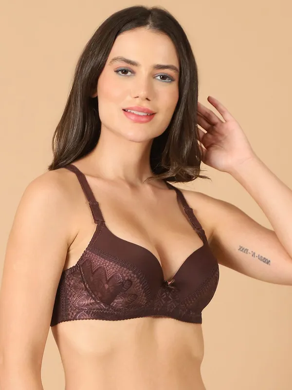 PrettySecret_Sexy_Lightly_Padded_Underwire_T-shirt_bra_with_bows