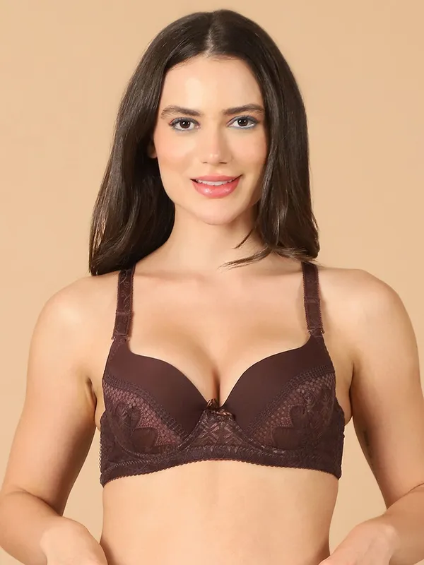 PrettySecret_Sexy_Lightly_Padded_Underwire_T-shirt_bra_with_bows