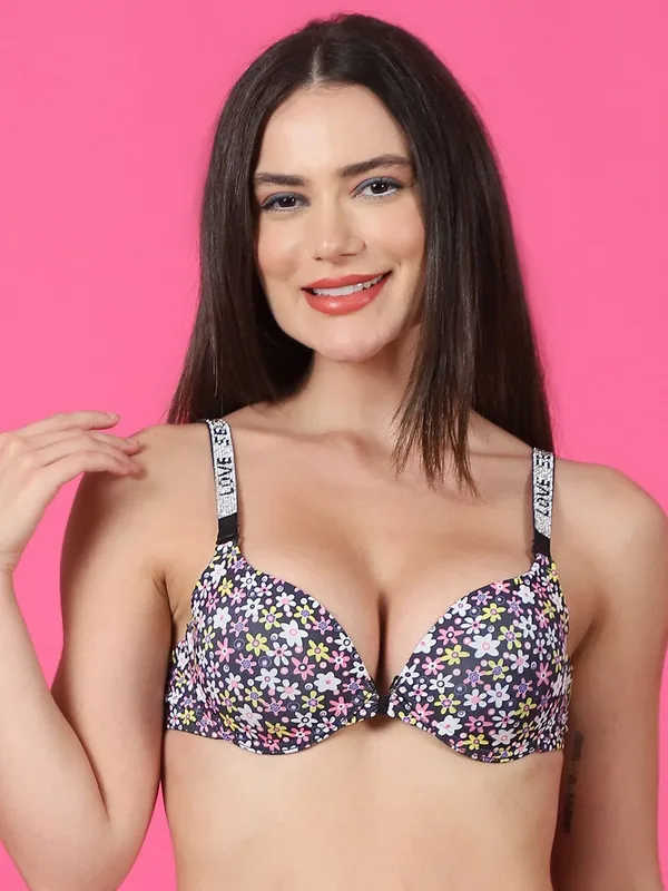 PrettySecret_Shine_Strap_Sexy_Front_Open_Underwire_Pushup_Bra
