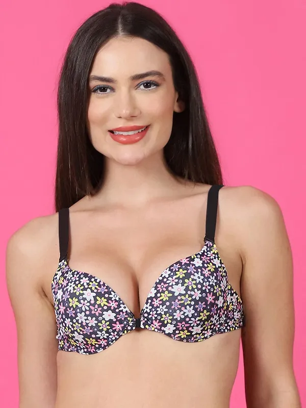 PrettySecret_Shine_Strap_Sexy_Front_Open_Underwire_Pushup_Bra