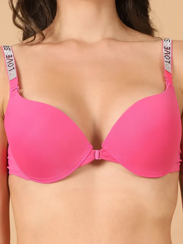 PrettySecret_Shine_Strap_Front_Open_Underwire_Pushup_Bra