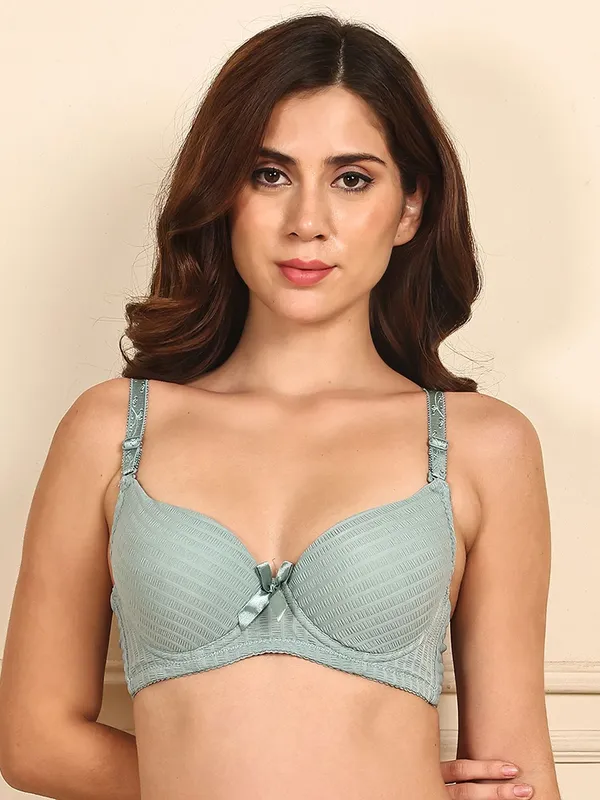 PrettySecret_PrettySecret_Lightly_Padded_Underwire_T-shirt_Bra_With_Bow_Women_T-Shirt_Lightly_Padded_Bra