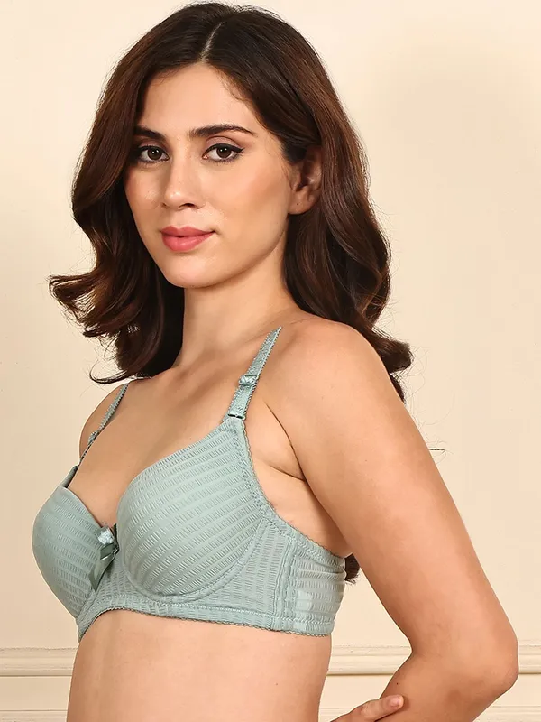 PrettySecret_PrettySecret_Lightly_Padded_Underwire_T-shirt_Bra_With_Bow_Women_T-Shirt_Lightly_Padded_Bra