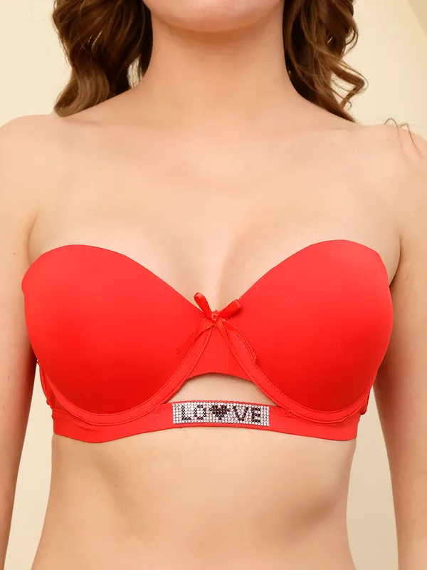 PrettySecret_Women_Underwire_Lightly_Push-up_Padded_T-shirt_Bra_Panty_With_Stone_Detailing.