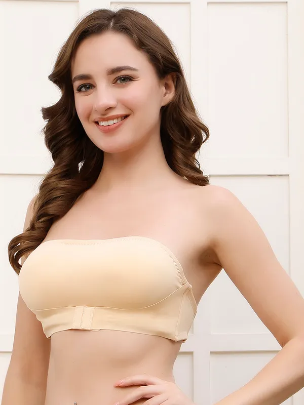 Pretty_Secret_Seamless_Non_Wired_Removable_Padded_Strapless_Tube_&_Sports_Bra_Women_Bandeau/Tube_Lightly_Padded_Bra_(Beige)