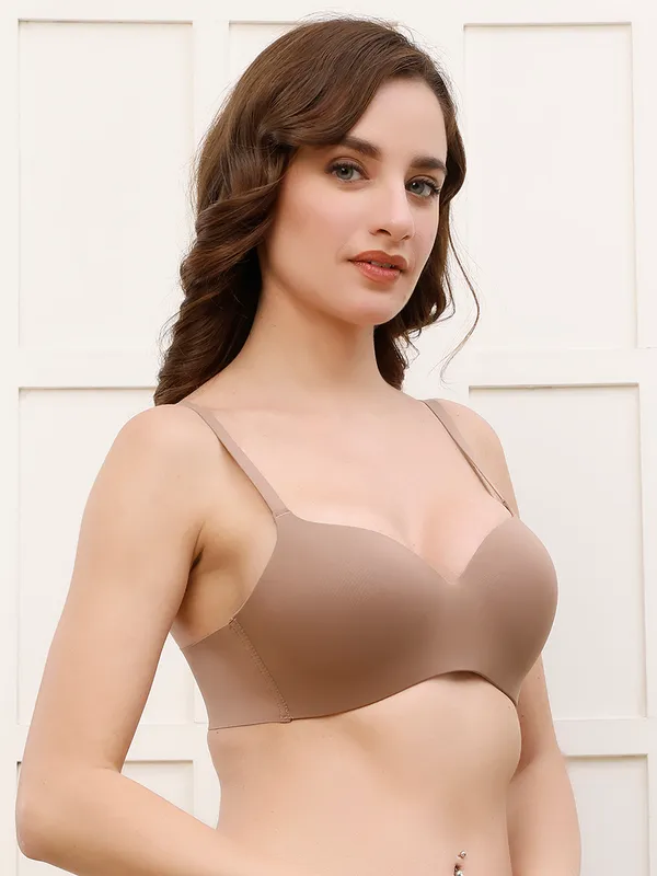 Pretty_Secret_Seamless_Non_Wired_Lightly_Padded_T-Shirt_Bra_Women_T-Shirt_Lightly_Padded_Bra_(Beige)