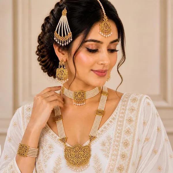 Gold_Tone_Pearl_Bridal_Jewellery_Set_for_Women