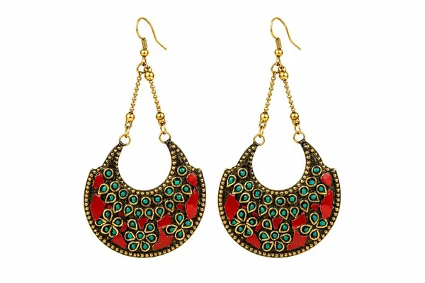 Multicolour_Embellished_Necklace_And_Earring_Set_for_Women