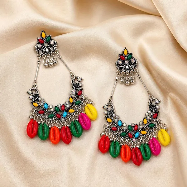 Multicolour_Silver_Tone_Dangler_Earrings_for_Women