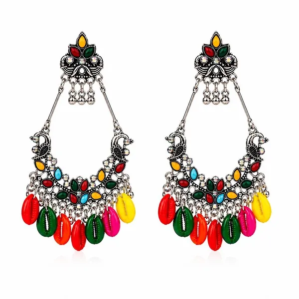 Multicolour_Silver_Tone_Dangler_Earrings_for_Women