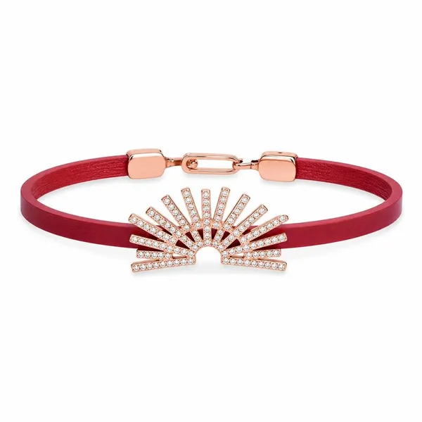 Red_Fan_Design_Hair_Clip_With_Silver-Tone_Embellishment