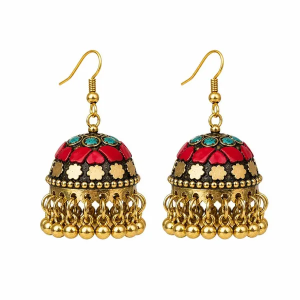Multicolor_Jhumka_Earrings_for_Women