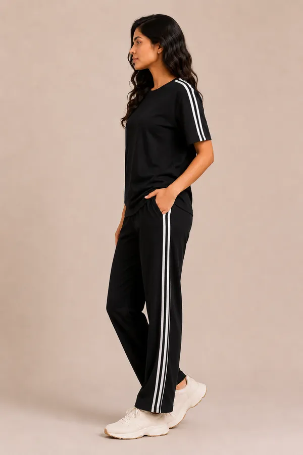Black_Striped_Relaxed_Fit_Sports_Co-Ord_Set_For_Women