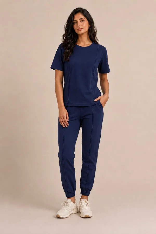 Navy_Relaxed_Fit_Top_And_Jogger_Set_For_Women