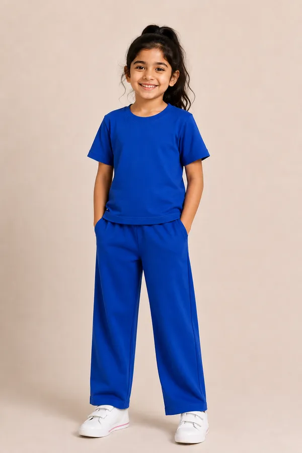 Blue_Relaxed_Fit_T-Shirt_And_Pants_Set_For_Girls