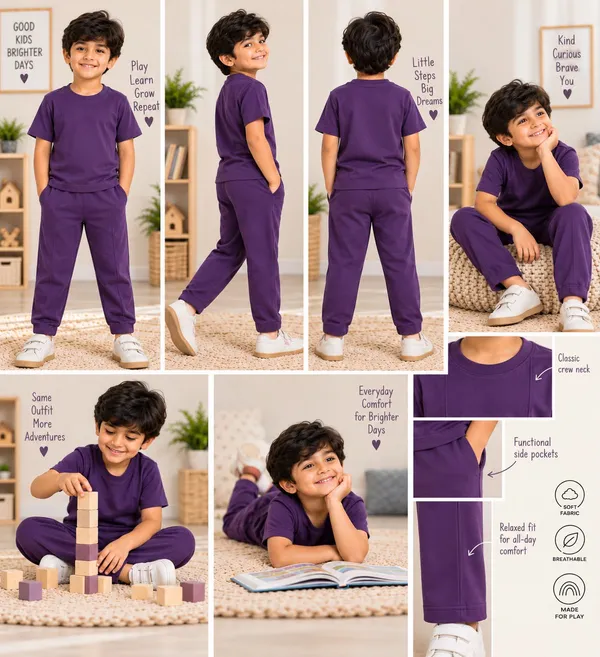 Purple_Relaxed_Fit_T-Shirt_And_Jogger_Set_For_Kids