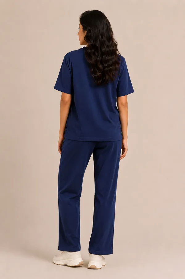 Navy_Relaxed_Fit_Top_And_Trouser_Set_For_Women