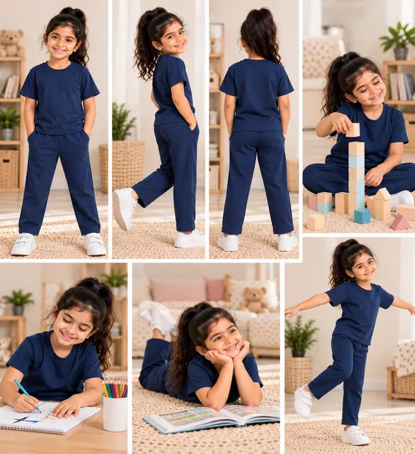 Navy_Relaxed_Fit_T-Shirt_And_Pants_Set_For_Kids