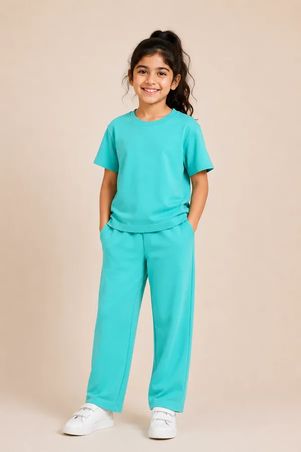 Turquoise_Relaxed_Fit_Co-Ord_Set_For_Girls