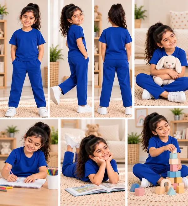 Blue_Relaxed_Fit_T-Shirt_And_Pants_Set_For_Kids